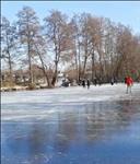 Tangkoel ook als schaatsvijver.